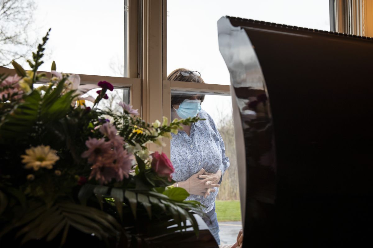 Coronavirus pandemic leads to drive-through wakes; ‘You have
to have an opportunity to say goodbye’ 1