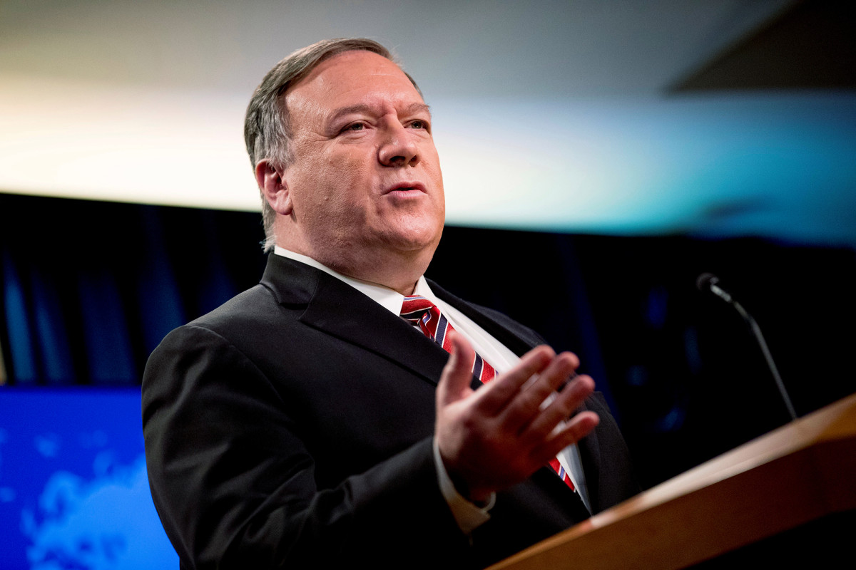Pompeo says WHO chief visited China before refusing to
declare coronavirus pandemic 1
