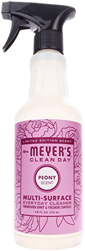 Mrs. Meyer's Clean Day Multi-Surface Everyday Cleaner, Peony, 16.0 Fluid Ounce