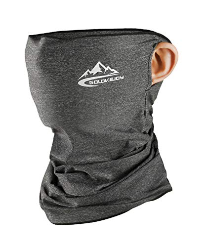 Neck Gaiter Face Mask Shield - Light Grey