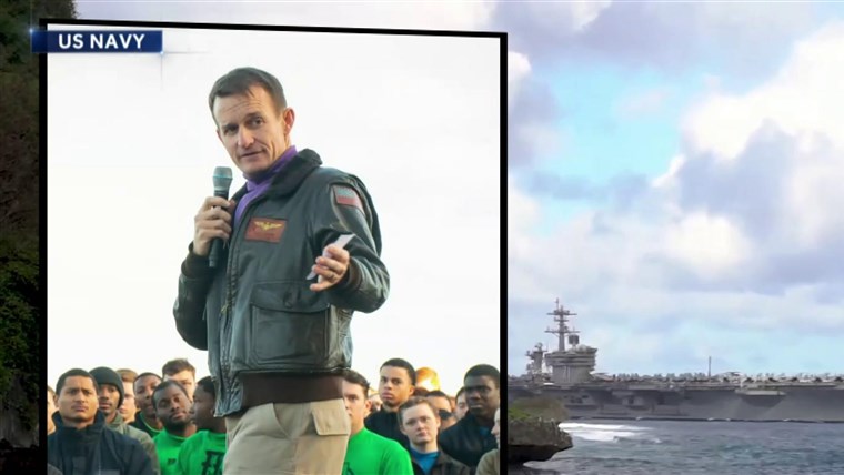 USS Theodore Roosevelt returns to sea after coronavirus
outbreak 1