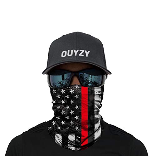 OUYZY Face Scarf Cover Mask - Sun Dust Bandanas for Fishing Motorcycling Running