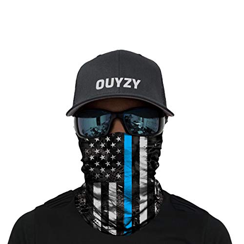 OUYZY Face Scarf Cover Mask - Sun Dust Bandanas for Fishing Motorcycling Running