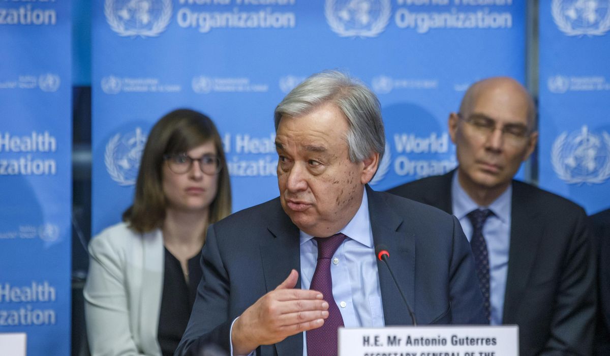 Antonio Guterres, U.N. issues first warning on coronavirus 1