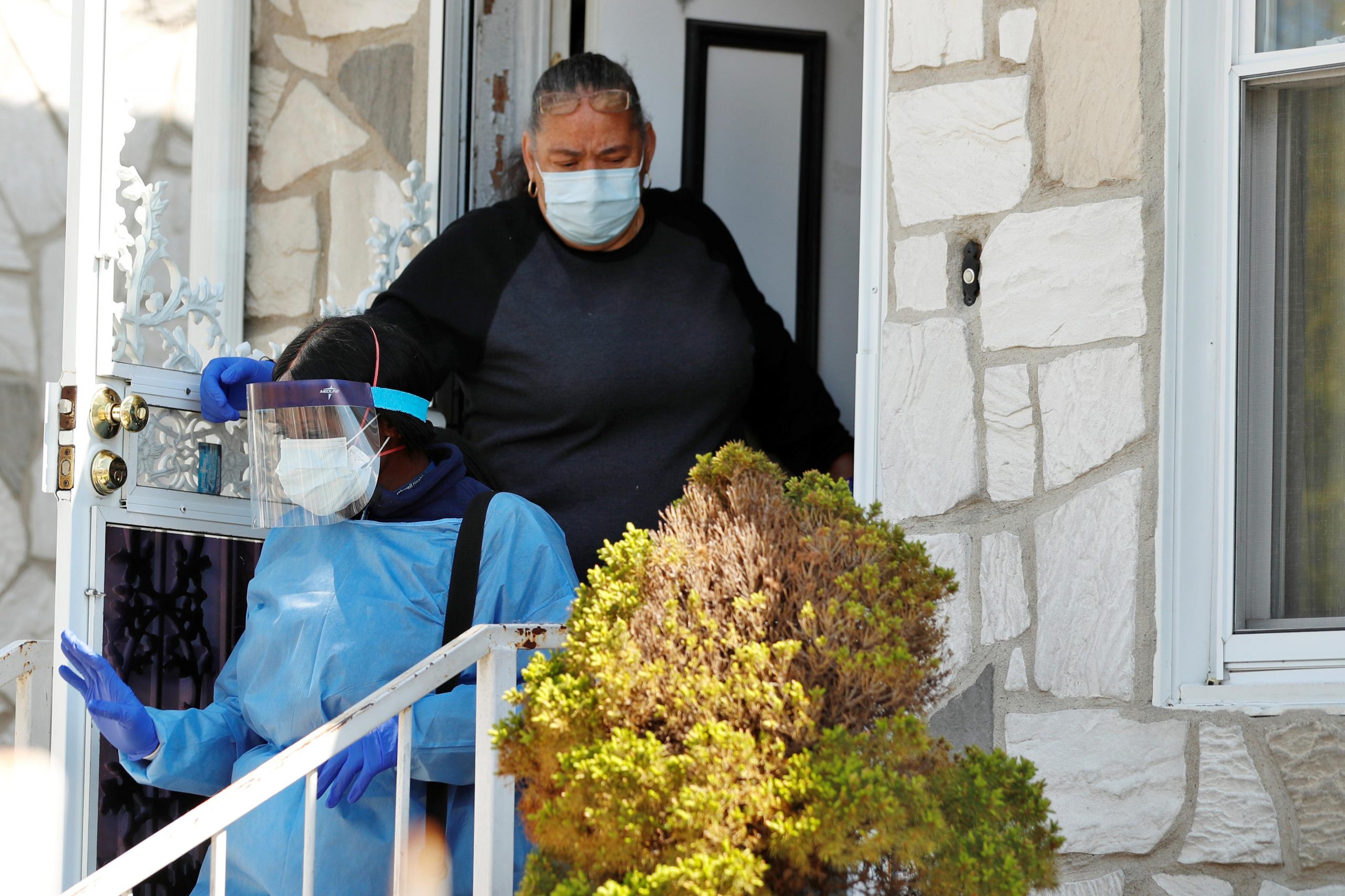 On next COVID-19 front line, New York nurse tends to
discharged patients at home 1