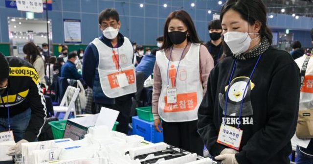 South Korea: No Coronavirus Cases Linked to In-Person
National Election 1