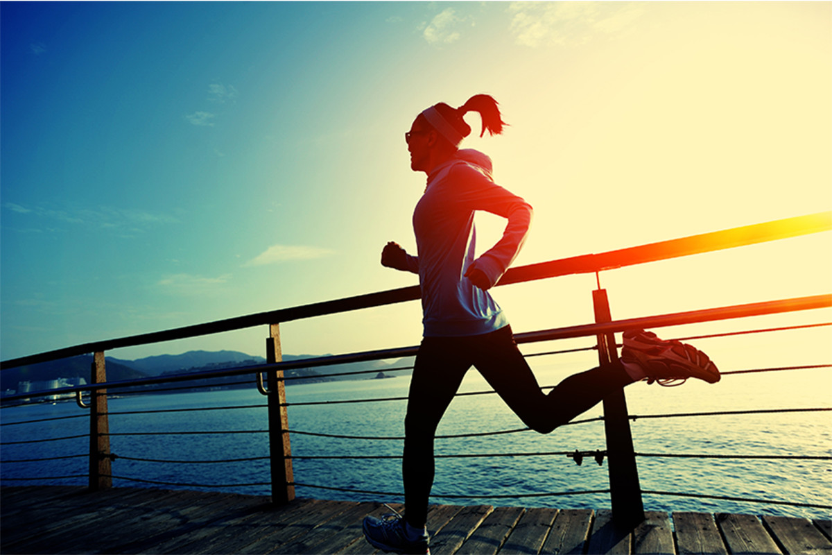 Regular exercise can help protect from severe coronavirus
complication 1