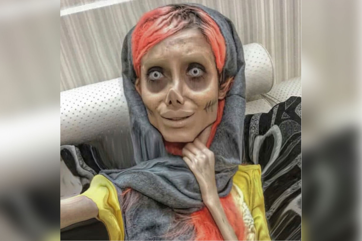 Instagram star ‘Zombie Angelina Jolie’ catches coronavirus
in Iranian jail 1
