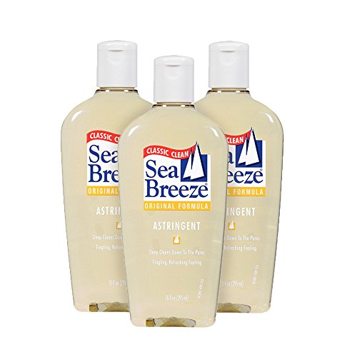 Sea Breeze Deep Cleaning Facial Original Astringent, 10 Fluid Ounce (Pack of 3)