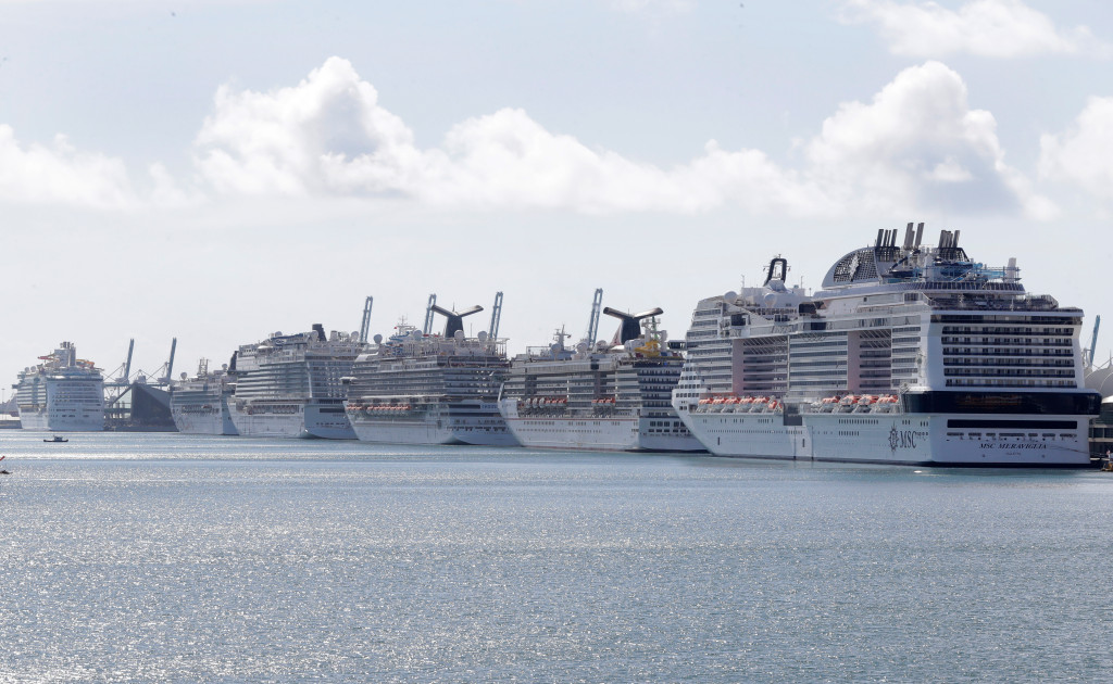 Coronavirus: Coast Guard says stricken ships must remain at sea 1