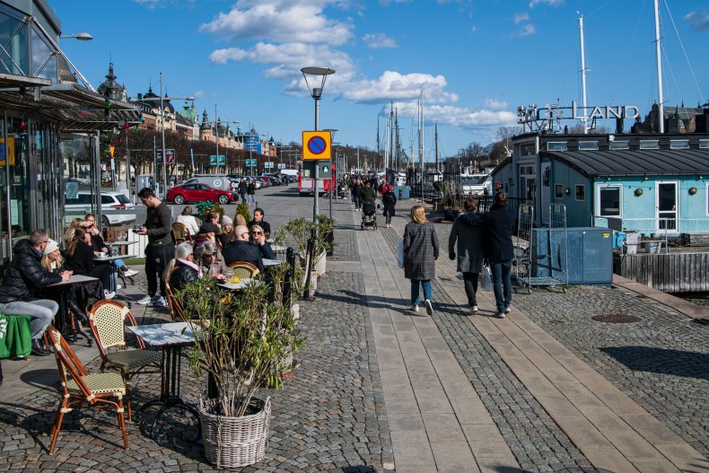 Sweden's Coronavirus Death Rate Nearly Twice That of U.S. as
Trump Says Country 'Paying Heavily' For Not Having Lockdown 1