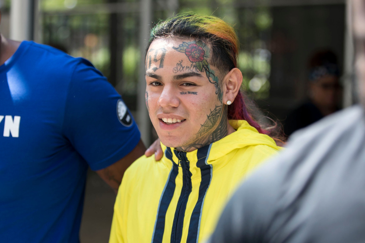 Tekashi 6ix9ine pal caught partying after release amid COVID-19 fears 1
