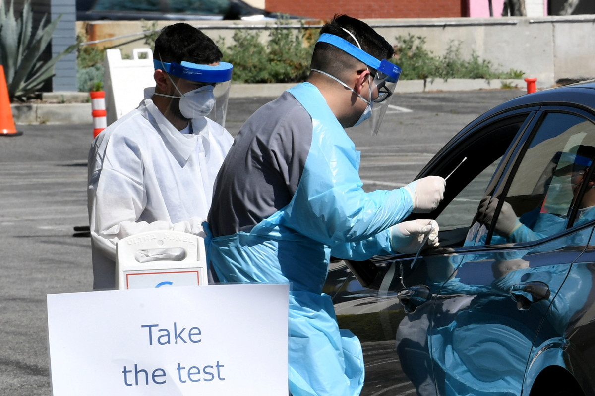 FBI warns companies of employees faking positive coronavirus
test results 1