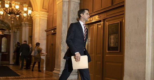 Tom Cotton Skipped Hours of Impeachment Trial to Talk Coronavirus with Trump Admin 1