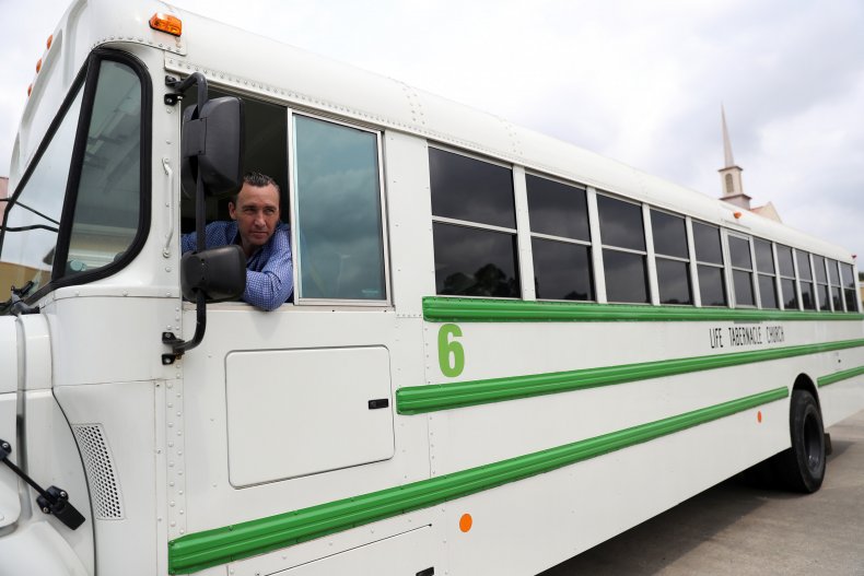 Arrest Warrant Issued for Pastor Tony Spell For Allegedly
Backing Church Bus Towards Coronavirus Protester 1