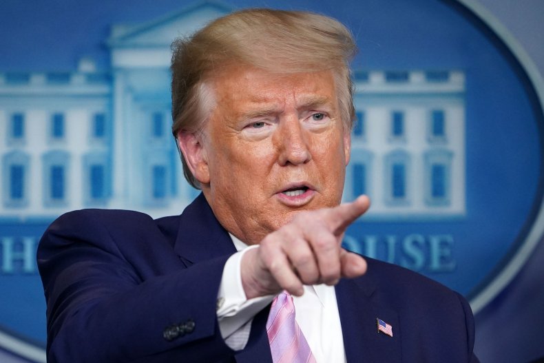 Trump Condemns 'Endless Partisan Investigations' During Coronavirus Task Force Briefing 1