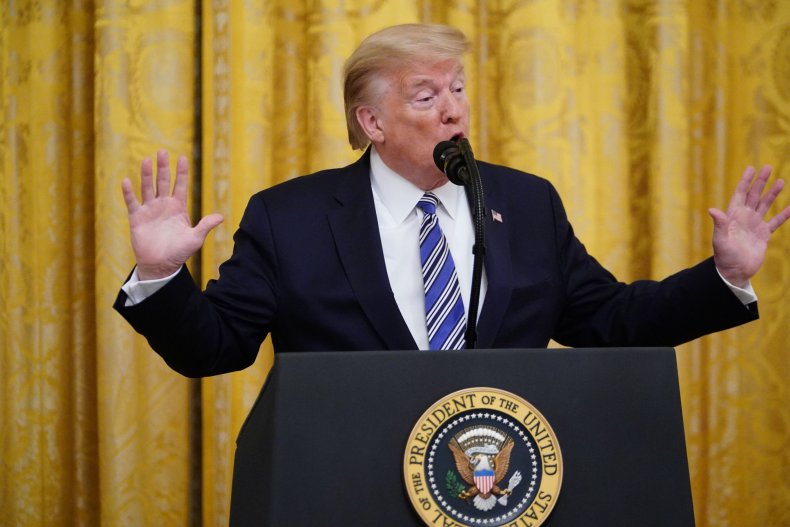 Trump Says Coronavirus Relief Funding for States Could
Depend on Ending Sanctuary Cities 1