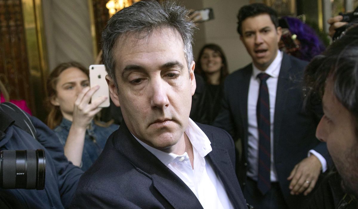 Michael Cohen released from prison over coronavirus fears:
Report 1