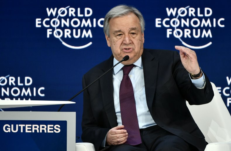 U.N. Secretary-General Says Climate Change Devastation Will
Be 'Many Times Greater' Than Coronavirus Pandemic 1