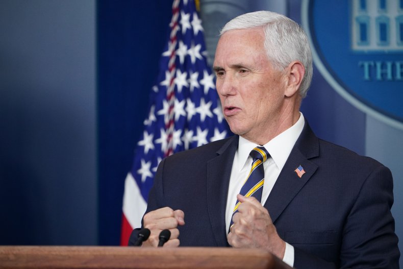 Mike Pence Says 'We're Past the Peak' of Coronavirus and
Hopes Americans 'Will Be Able to Enjoy a Good Summer' 1