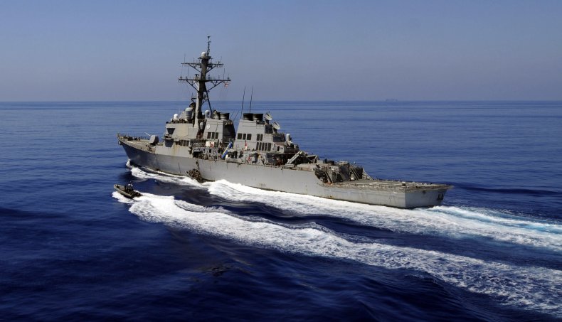 U.S. Navy Ship Sails in Disputed Sea Amid Escalating
Tensions With China Over Coronavirus Pandemic 1