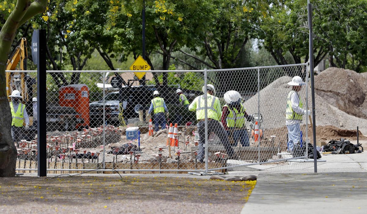 Arizona cities retrenching to cope with coronavirus
outbreak 1 Arizona cities retrenching to cope with coronavirus
outbreak 1