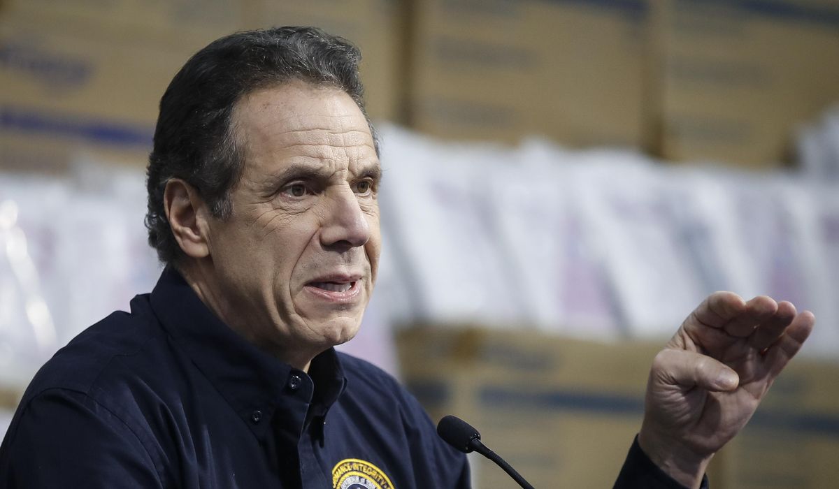 Andrew Cuomo: New York could be 'starting to descend' in
coronavirus outbreak 1