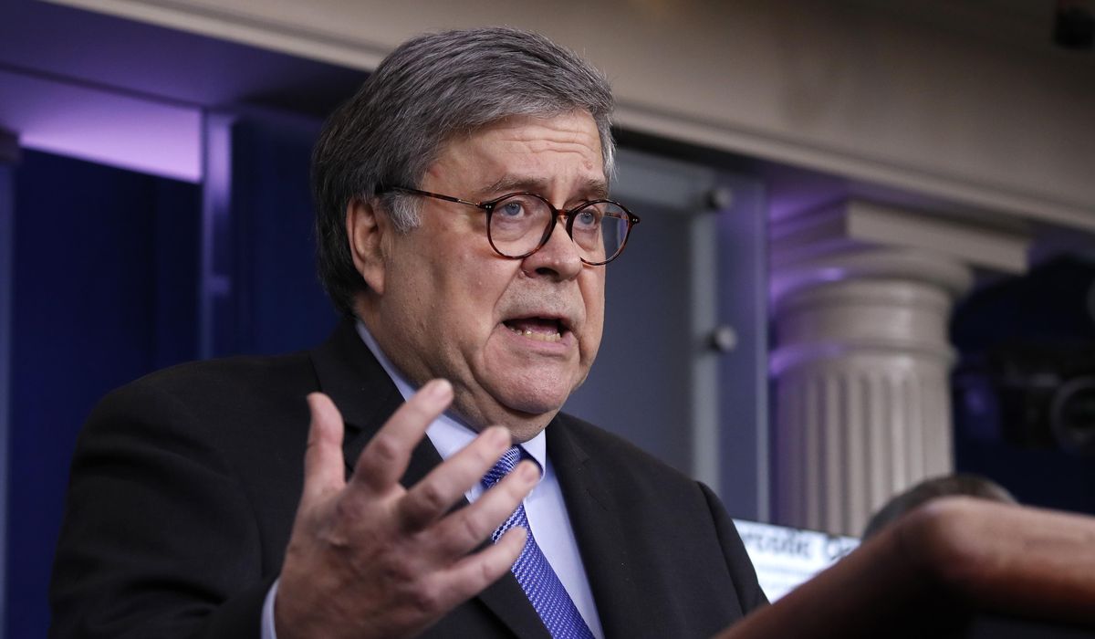 William Barr, AG, urges BOP to speed up release of prisoners at federal facilities with coronavirus 1