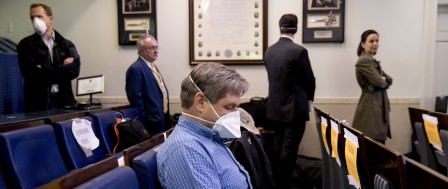 White House Tests Journalists for COVID-19 1