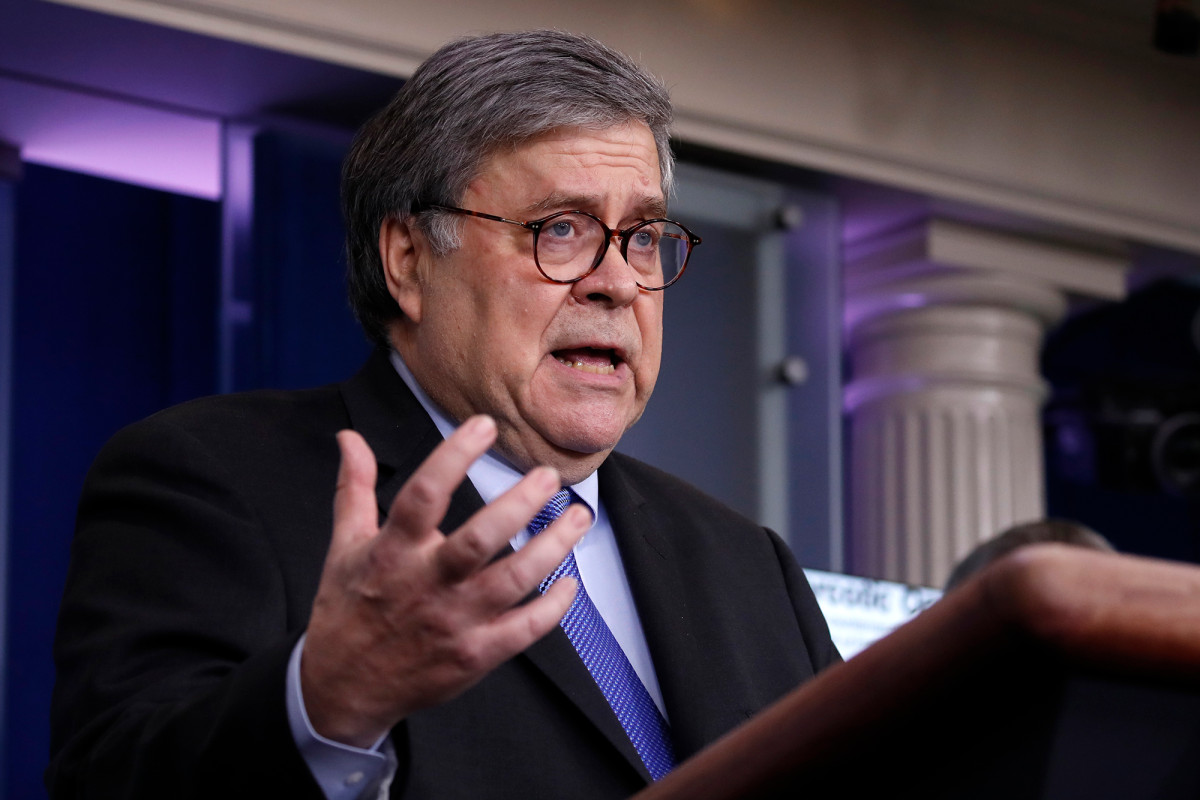 Barr says places of worship can’t be ‘singled out’ amid
coronavirus shutdown 1