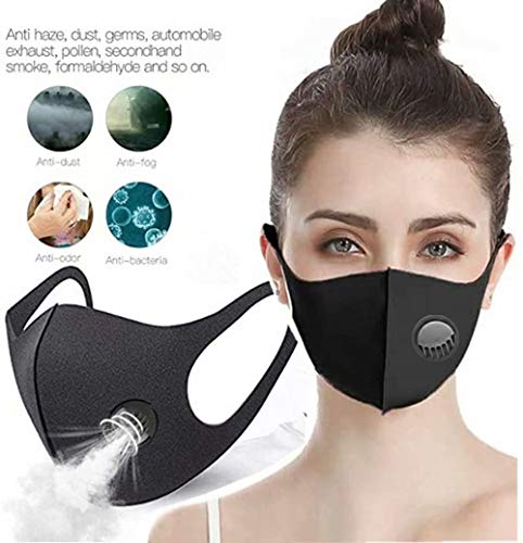 Zeiger Face Masks with Breathing – 100% Cotton, Washable, Reusable Cloth Masks – Protection from Dust, Pollen, Pet Dander, Other Airborne Irritants