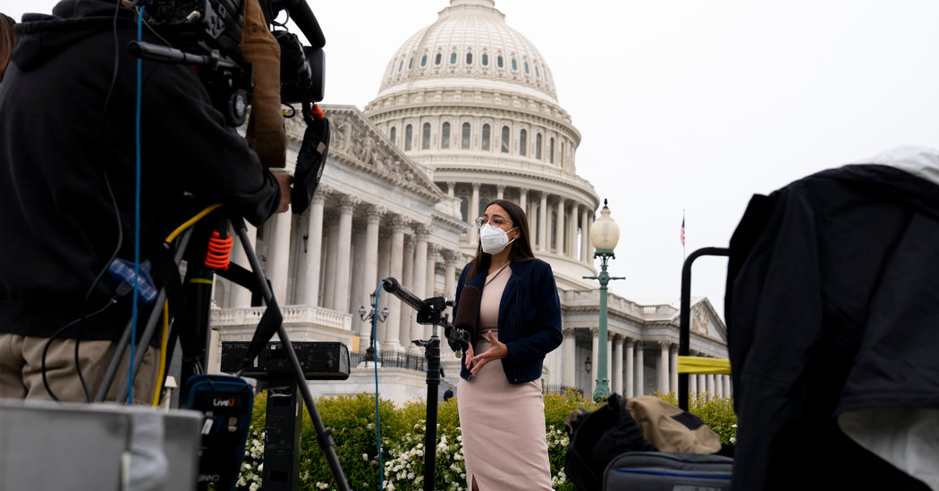 For A.O.C., ‘Existential Crises’ as Her District Becomes the
Coronavirus Epicenter 1