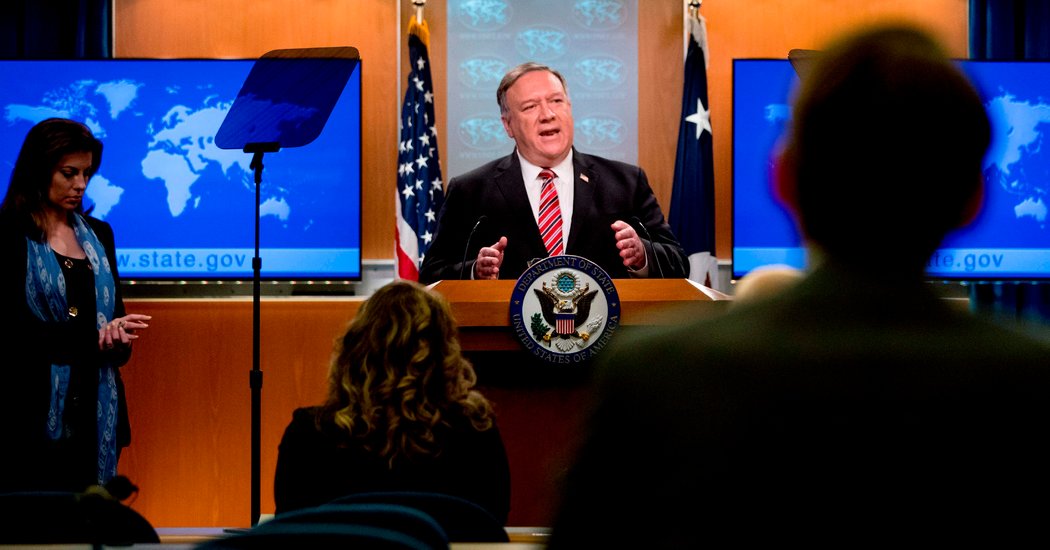 Pompeo Ties Coronavirus to China Lab, Despite Spy Agencies’
Uncertainty 1