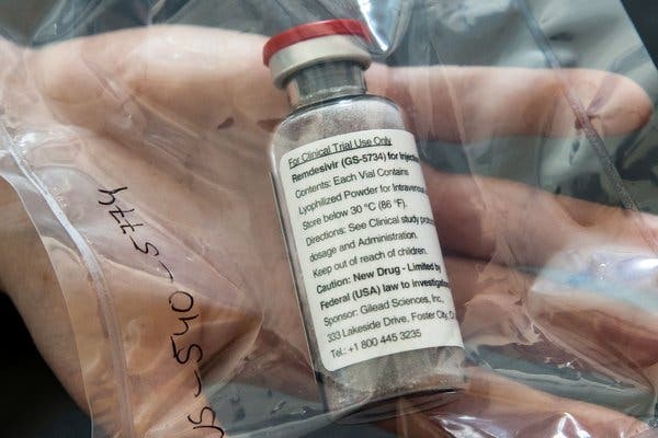 Haphazard Rollout of Coronavirus Drug Frustrates
Doctors 1