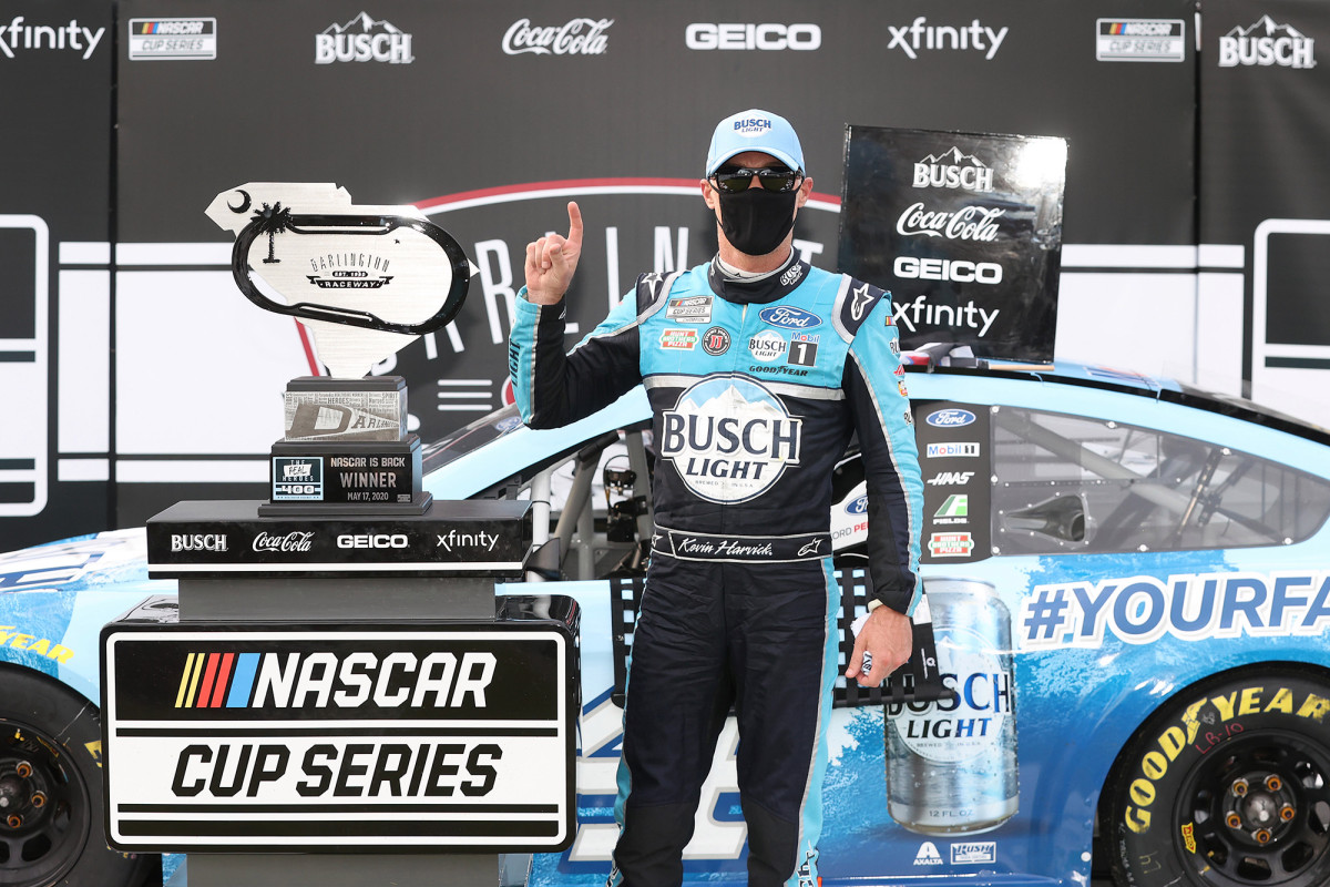 Kevin Harvick earns ‘weird’ win in NASCAR’s coronavirus
return 1