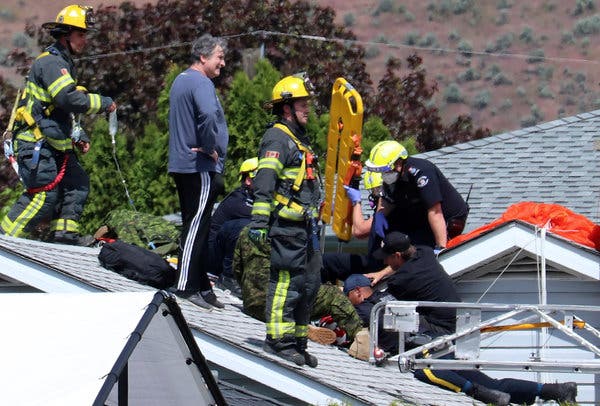 Canadian Snowbirds Jet Crashes During Tribute to Coronavirus
Workers 1