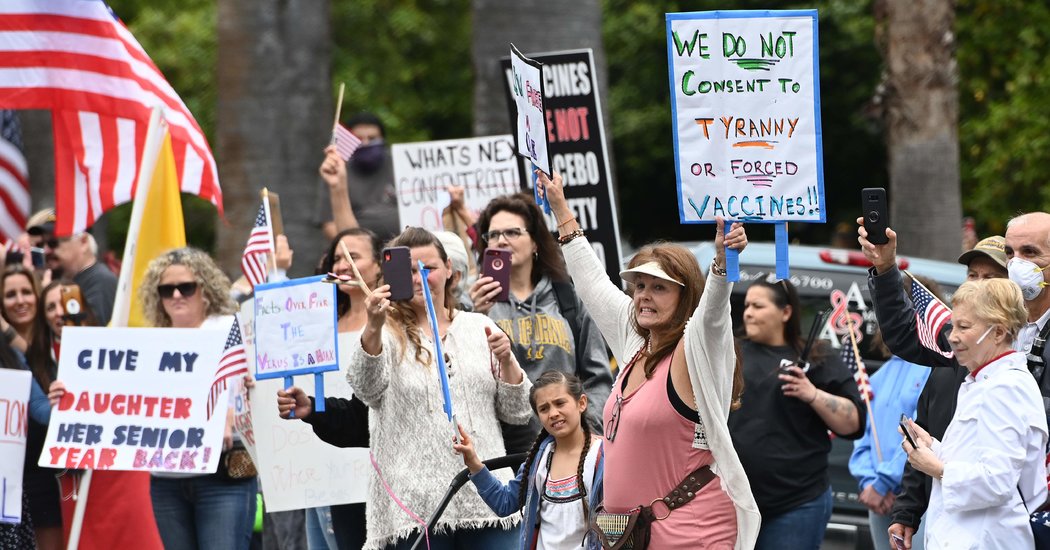 The Coronavirus Protests Are Protected by the
Constitution 1