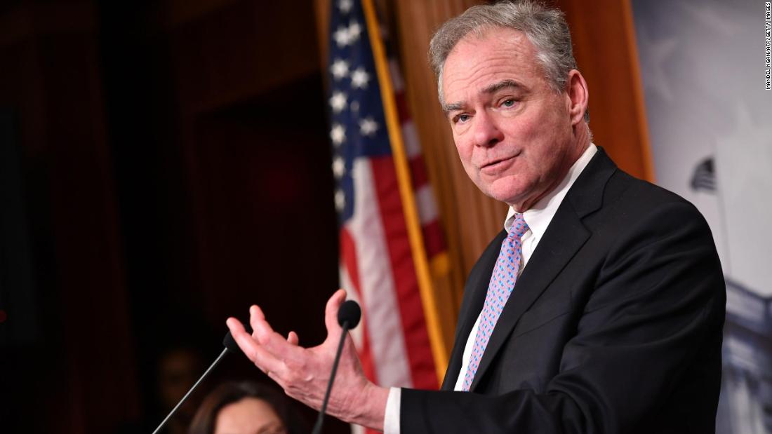 Tim Kaine says he and his wife tested positive for
coronavirus antibodies 1