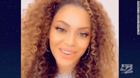 Beyoncé shares video of mobile Covid-19 testing sites she
set up in her hometown 1