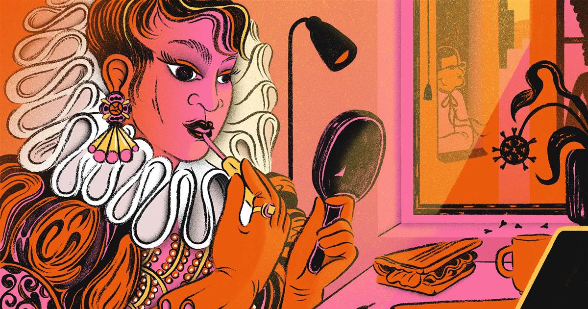 Dressing up and staying in: Coronavirus' effect on fashion
is more than skin deep 1