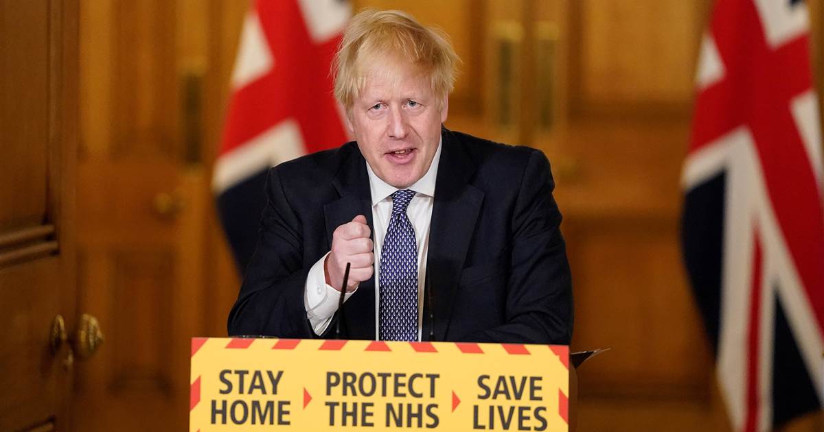 Boris Johnson heralds U.K's coronavirus successes. The
numbers tell a different story. 1