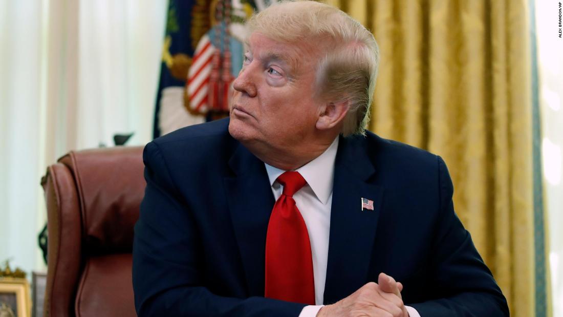 Trump claims intelligence officials did not raise
coronavirus until late January 1