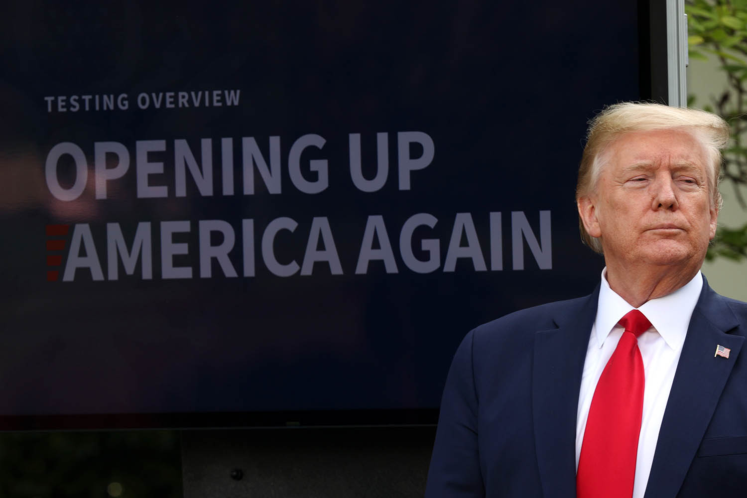 Trump outlines new focus for White House coronavirus task
force 1