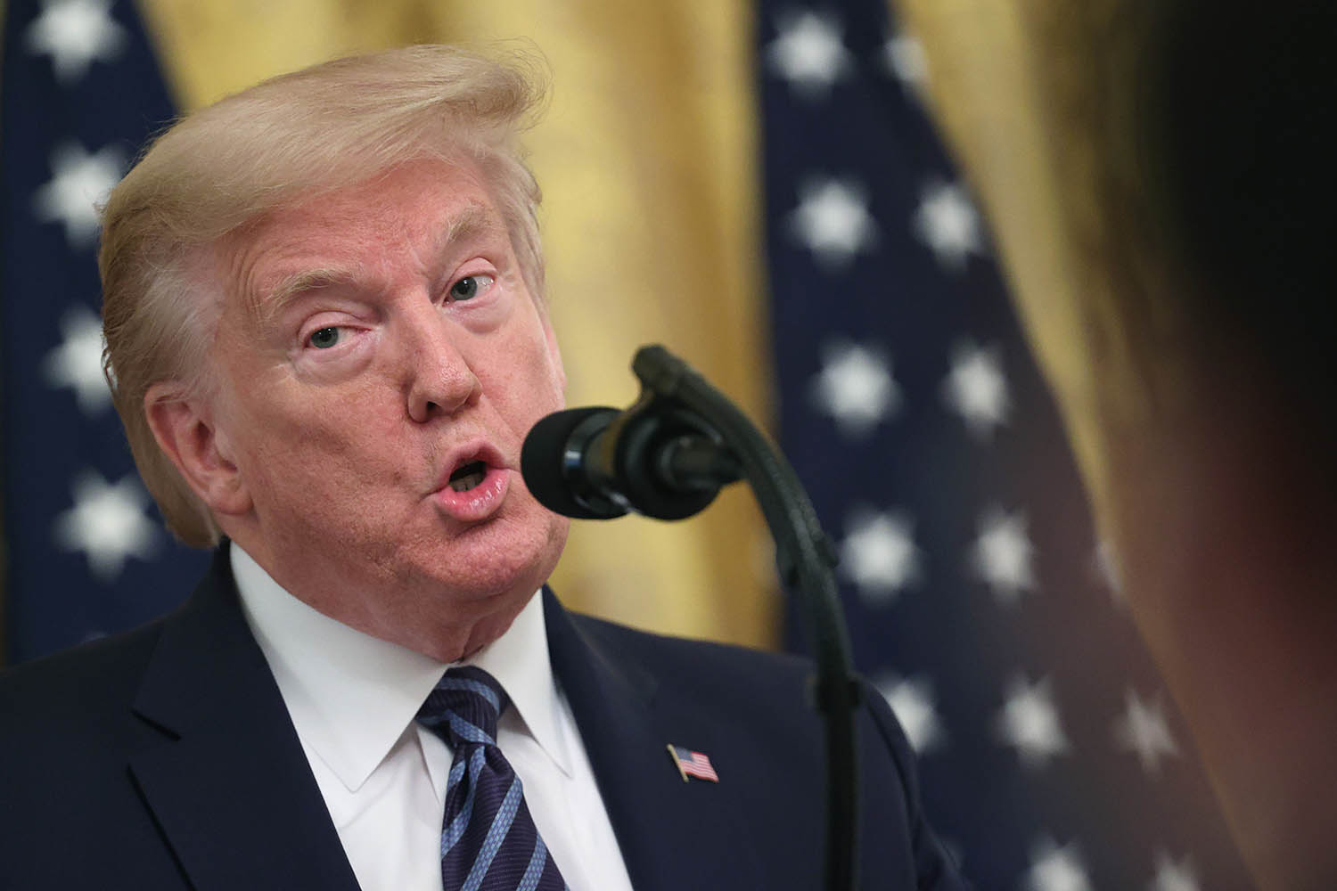 ‘Maybe our best work’: Trump praises his coronavirus
response 1