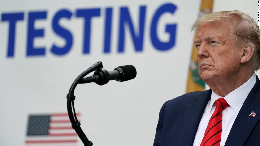 Top Trump officials point the finger at the CDC and
Americans' pre-existing health conditions to explain the
world-leading Covid-19 death toll 1