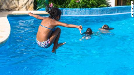 A cluster of coronavirus cases was reported in Arkansas
after a swim party 1