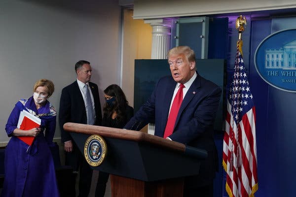 Coronavirus Live Updates: Trump Calls Houses of Worship
‘Essential Services’ and Urges Reopening 1