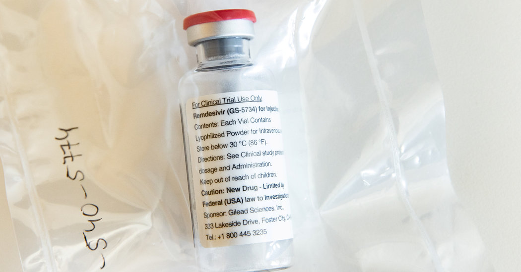 Remdesivir Coronavirus Trial: Federal Scientists Finally
Publish Data 1