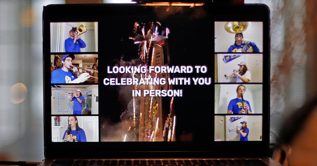 Graduating Online During the Coronavirus Crisis: ‘’I Can’t
Bring Myself to Be Excited’ 1
