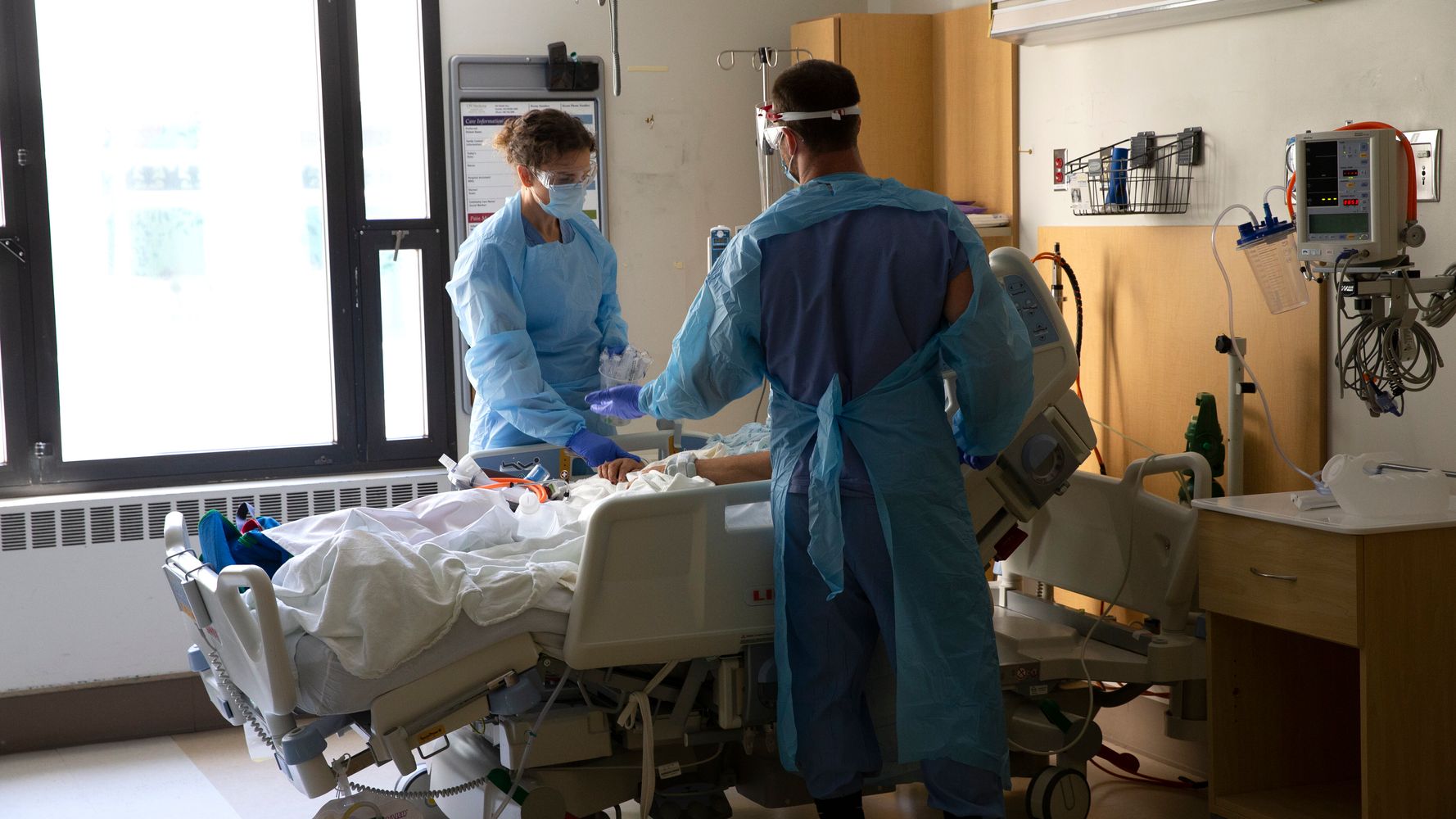 Study: Third Of Hospitalized COVID-19 Patients Show Signs Of
Kidney Injury 1